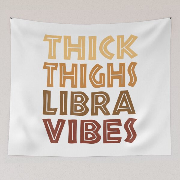 Item preview, Thick Thighs Libra Vibes Melanin Black Women Horoscope designed and sold by DuyHerry.