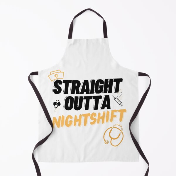 Item preview, Straight outta nightshift designed and sold by RandiMullins.