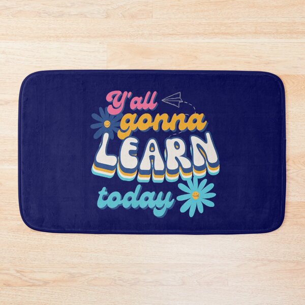 Item preview, Teacher Groovy Retro First day of School Y'all gonna learn designed and sold by ibeargifts.