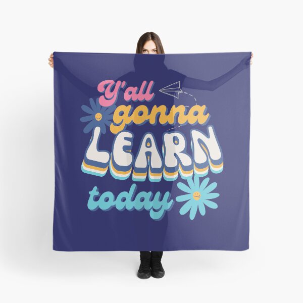 Item preview, Teacher Groovy Retro First day of School Y'all gonna learn designed and sold by ibeargifts.