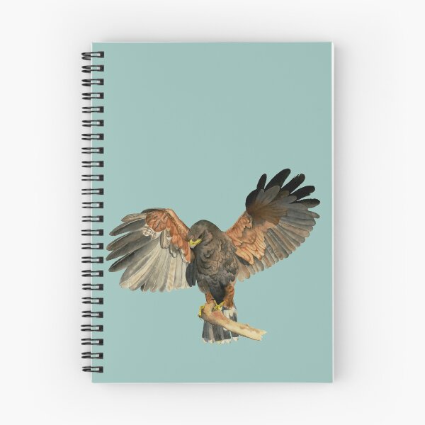 Item preview, Hawk Flapping Wings Watercolor Painting designed and sold by namibear.