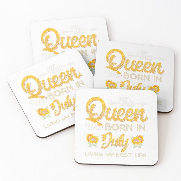 Item preview, This Queen Was Born In July Living My Best Life designed and sold by DuyHerry.