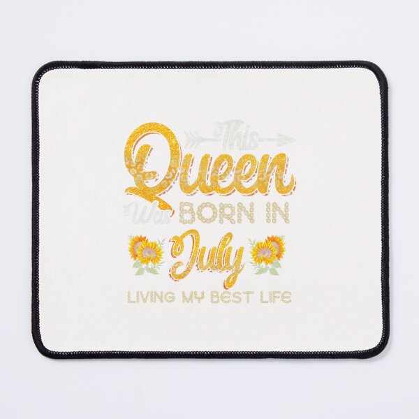 Item preview, This Queen Was Born In July Living My Best Life designed and sold by DuyHerry.