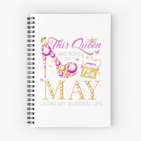 Item preview, This Queen Was Born On May 15Th Living My Blessed Life designed and sold by DuyHerry.