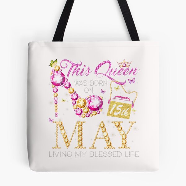 Item preview, This Queen Was Born On May 15Th Living My Blessed Life designed and sold by DuyHerry.