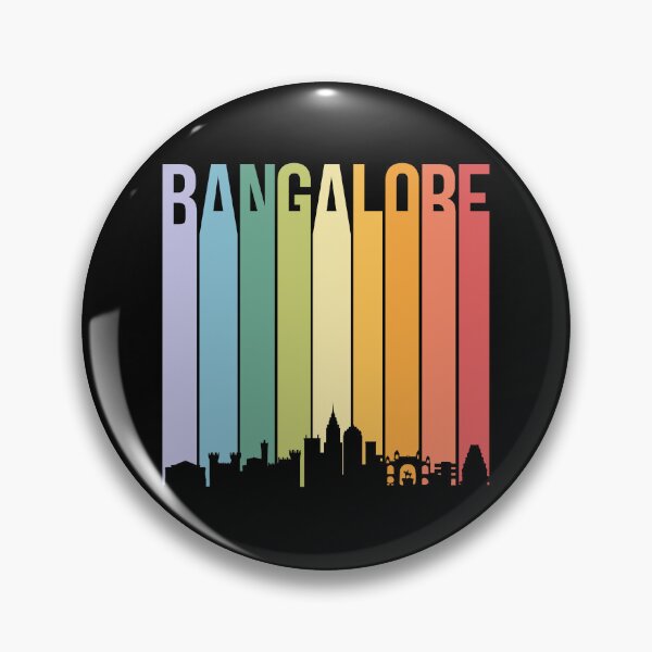 Item preview, Bangalore Bengaluru Indian City Desi Design designed and sold by alltheprints.