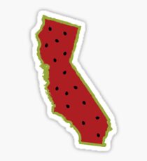 California Watermelon Sticker