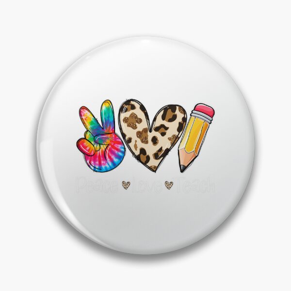 Item preview, Tie Dye Hippie Peace Love Teach Teacher Appreciation designed and sold by DuyHerry.