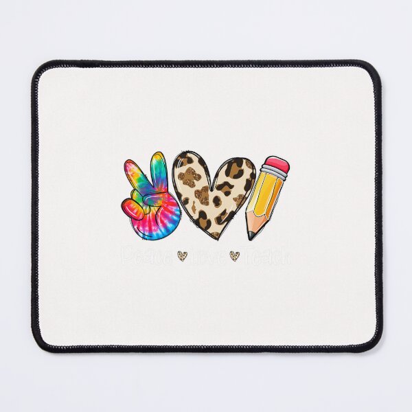Item preview, Tie Dye Hippie Peace Love Teach Teacher Appreciation designed and sold by DuyHerry.