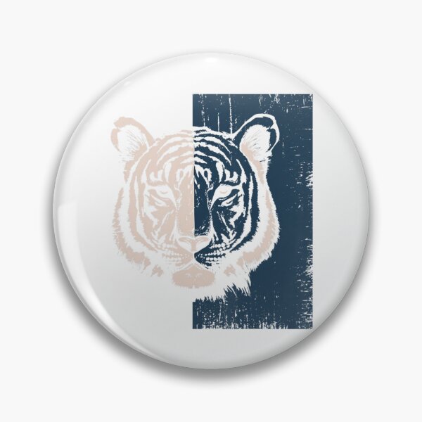 Item preview, Tiger Wild Cat Predator Motif Chinese Zodiac designed and sold by DuyHerry.