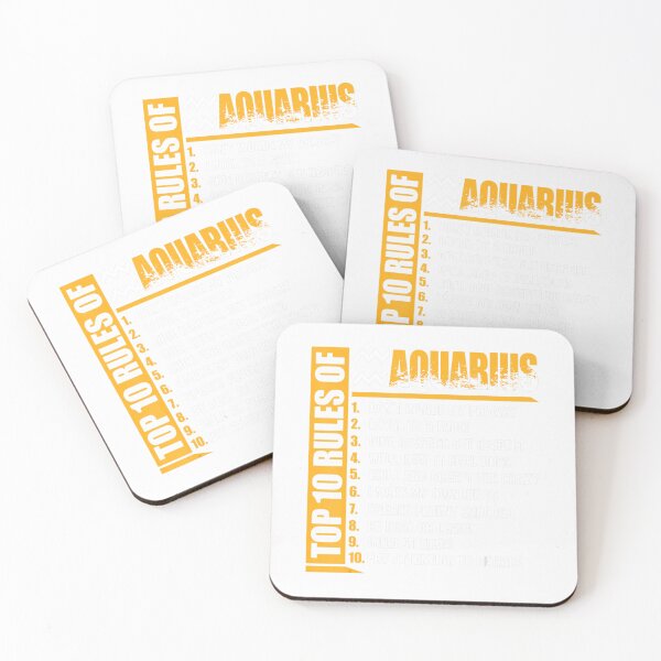 Item preview, Top 10 Rules Of Aquarius Zodiac Sign designed and sold by DuyHerry.