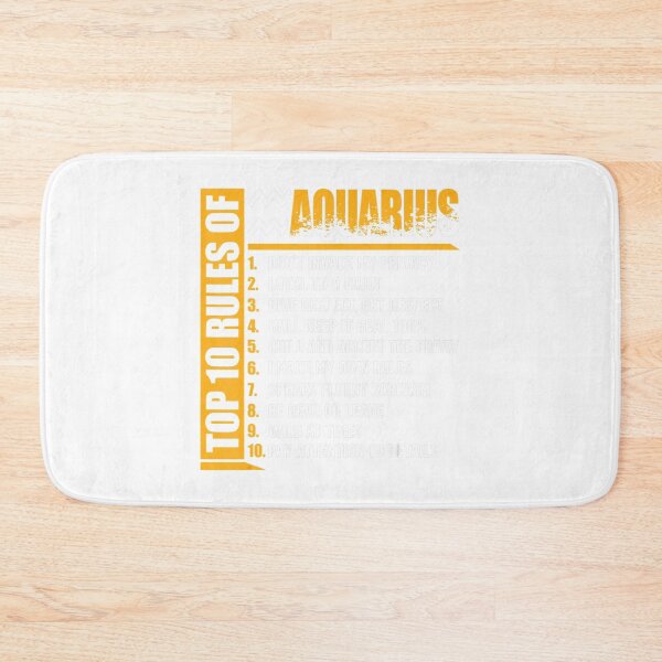 Item preview, Top 10 Rules Of Aquarius Zodiac Sign designed and sold by DuyHerry.
