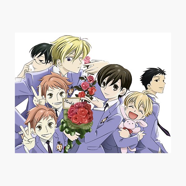 Ouran Host Club Photographic Print
