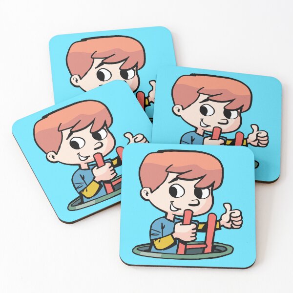 Item preview, boy comes out of the hole designed and sold by duxpavlic.