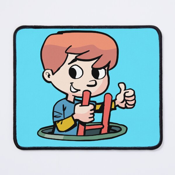Item preview, boy comes out of the hole designed and sold by duxpavlic.