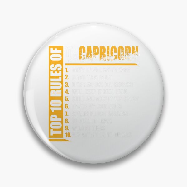 Item preview, Top 10 Rules Of Capricorn Zodiac Sign designed and sold by DuyHerry.