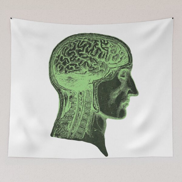 Item preview, human brain anatomy t-shirt for Medicine Student designed and sold by KARTICK DUTTA.