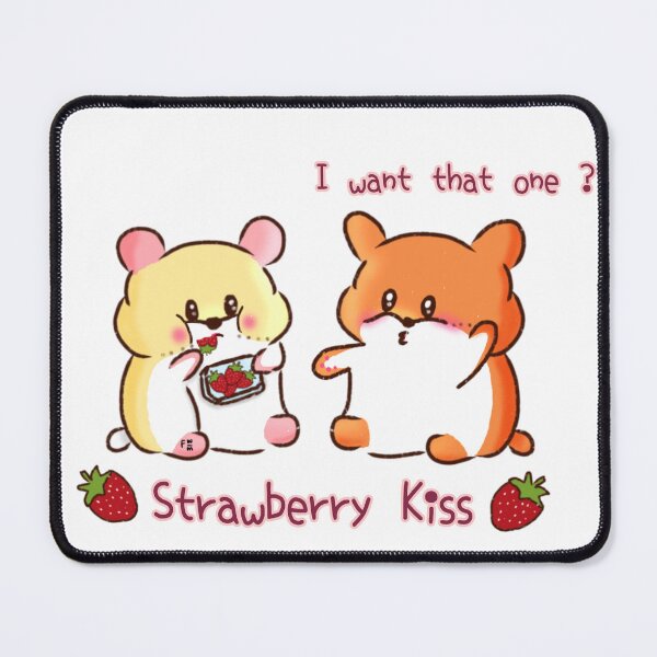 Item preview, Hamster | Hamster Lover - Strawberry Kiss v3 designed and sold by FennyWijayaMomo.