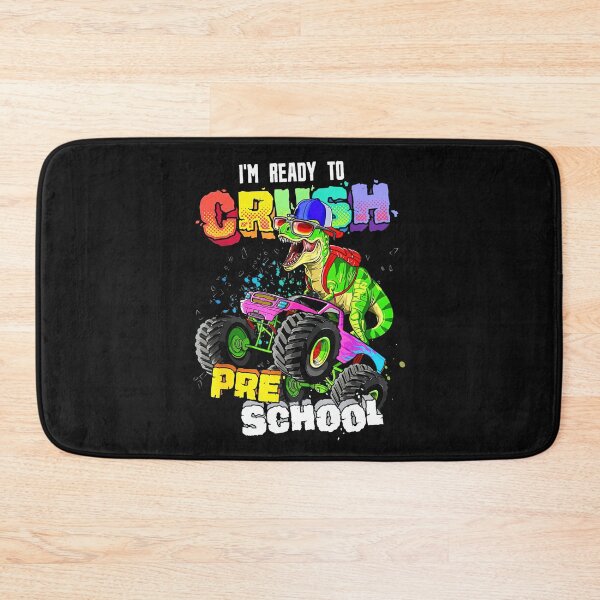 Item preview, Ready To Crush Preschool T Rex Monster Truck Back to School designed and sold by KuylerKnight.