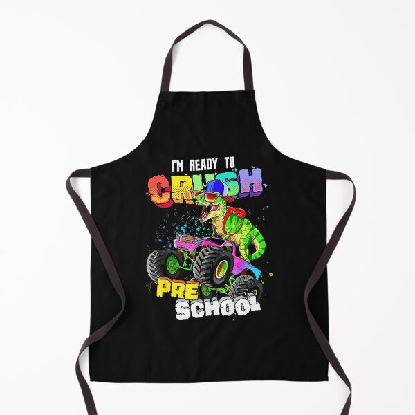 Item preview, Ready To Crush Preschool T Rex Monster Truck Back to School designed and sold by KuylerKnight.