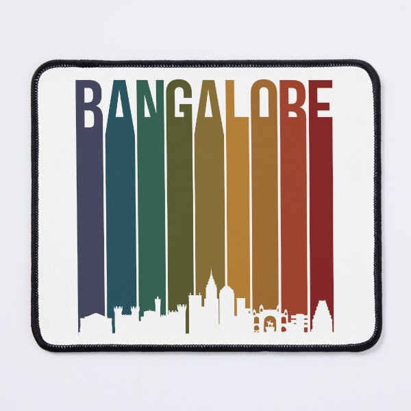 Item preview, Bangalore Bengaluru Indian City Desi Design designed and sold by alltheprints.
