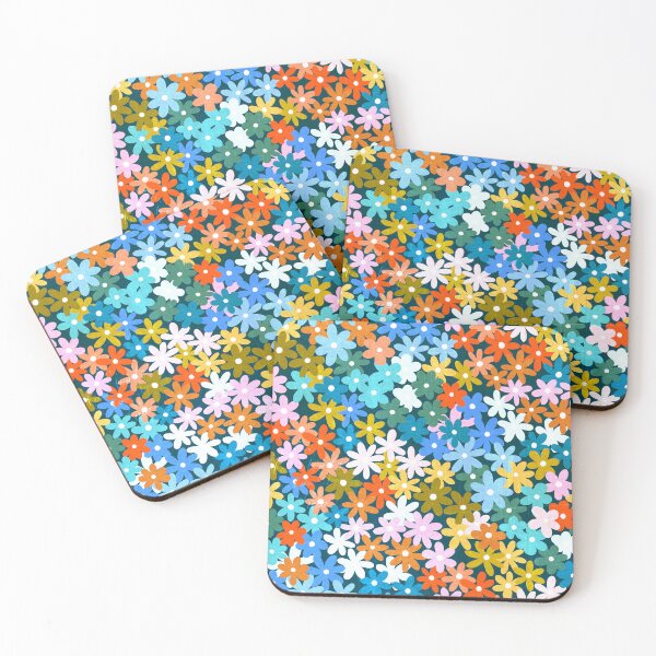 Item preview, Colorful Ombre Flower Flied  designed and sold by TigaTiga.