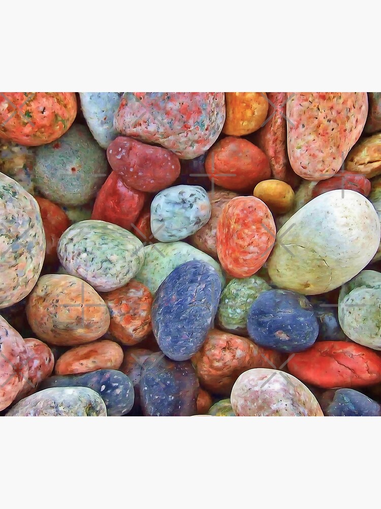 Colorful River Stones : r/interestingasfuck