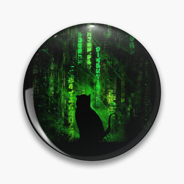 Item preview, Street Cat in Futuristic Neon Tokyo designed and sold by Area31Studios.