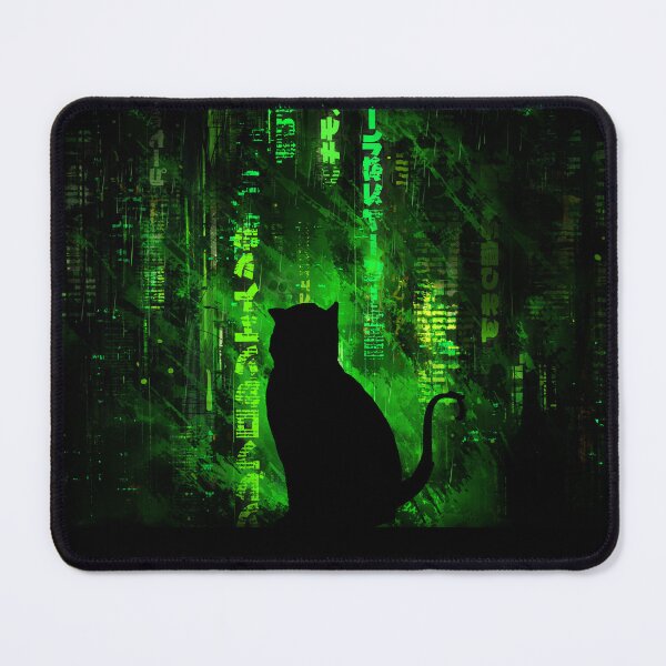 Item preview, Street Cat in Futuristic Neon Tokyo designed and sold by Area31Studios.
