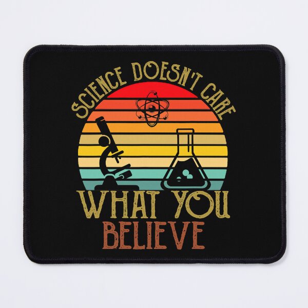 Item preview, Science Doesn't Care What You Believe Retro Teacher designed and sold by Bemumd-art.