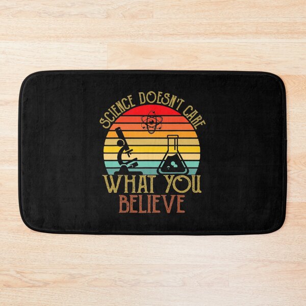 Item preview, Science Doesn't Care What You Believe Retro Teacher designed and sold by Bemumd-art.