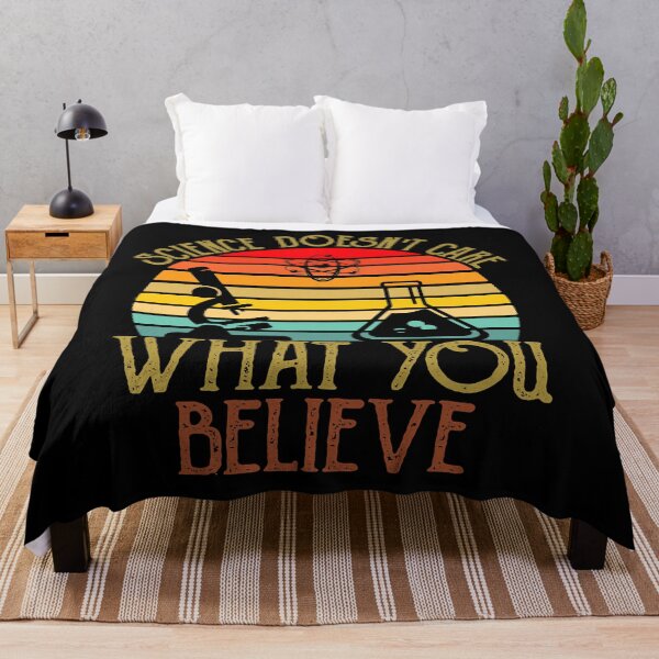 Item preview, Science Doesn't Care What You Believe Retro Teacher designed and sold by Bemumd-art.