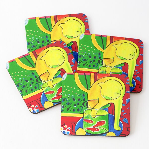 Item preview, Art H Matisse Yellow Cat designed and sold by Magdagray.
