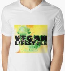Vegan Lifestyle Men's V-Neck T-Shirt