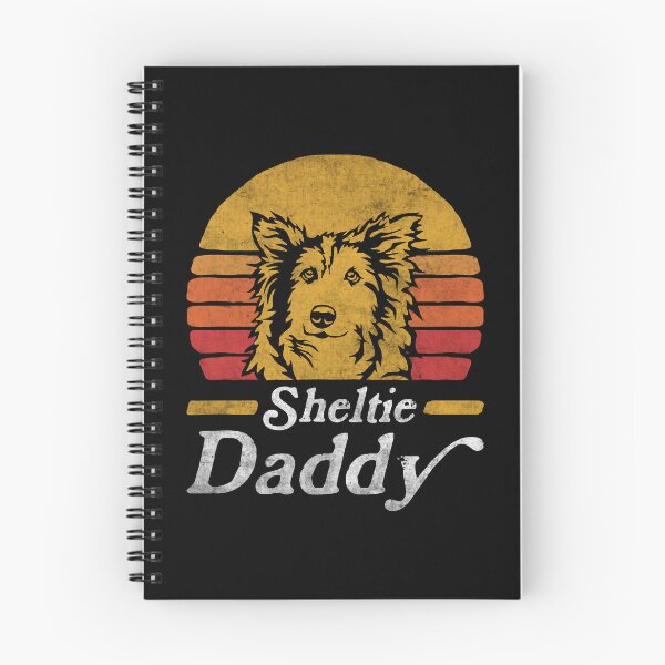 Item preview, Retro Vintage Shetland Sheepdog Daddy designed and sold by More Cute Dogs.