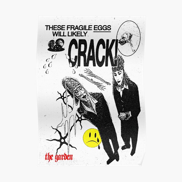 "The Garden "Egg"" Poster for Sale by oscarlobban Redbubble