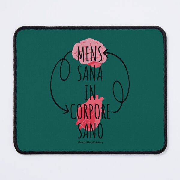Item preview, Mens Sana In Corpore Sano - Mental Health Matters   designed and sold by TurtleShop1.