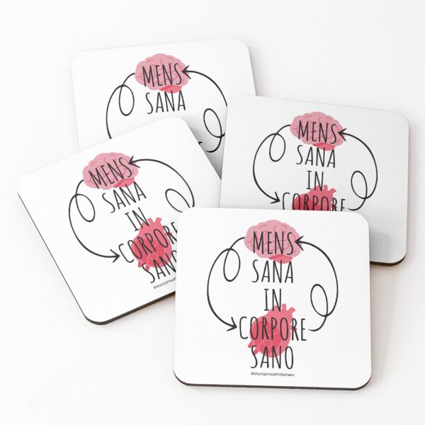 Item preview, Mens Sana In Corpore Sano - Mental Health Matters   designed and sold by TurtleShop1.