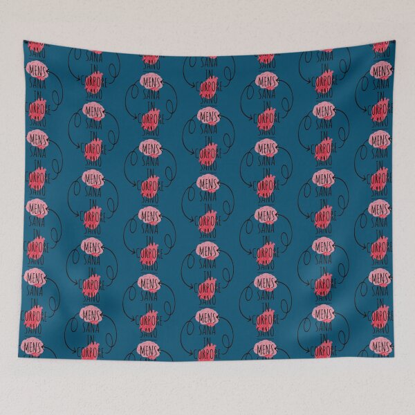 Item preview, Mens Sana In Corpore Sano - Mental Health Matters   designed and sold by TurtleShop1.