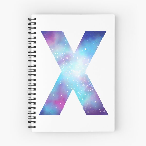 Item preview, Letter X galaxy designed and sold by PanyaCreative.