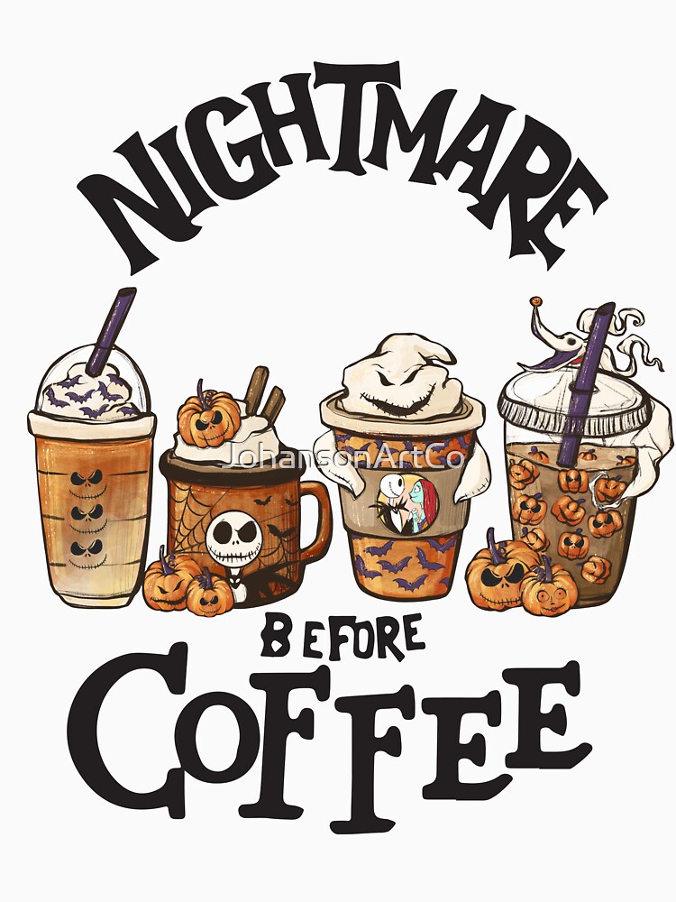 Disover Nightmare Before Coffee Essential T-Shirt