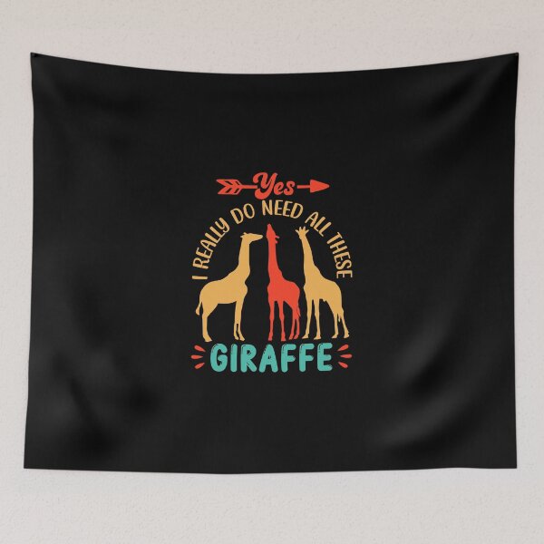 Item preview, Yes, I Really Do Need All These Giraffe  designed and sold by Trendyt-shirt20.