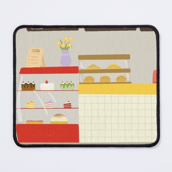 Item preview, Bakery and coffee shop cartoon designed and sold by T. Jinmy.