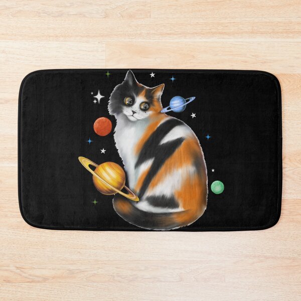 Item preview, Fluffy space cat  designed and sold by Meakm-art.