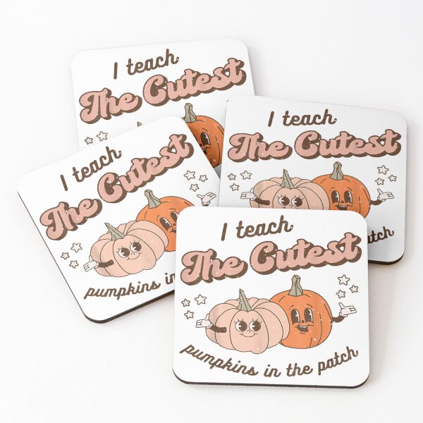 Item preview, I Teach The Cutest Pumpkins In The Patch Retro Teacher Fall designed and sold by Edgarolander.
