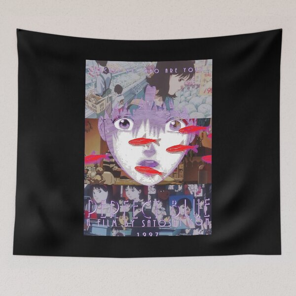 Item preview, Funny Graphic Gift Film Perfect Blue Satoshi Kon Poster Retro Wave designed and sold by RandiBusk.