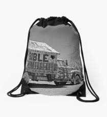 Desert Message Drawstring Bag