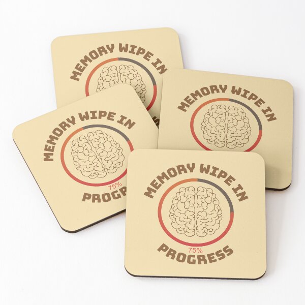 Item preview, memory wipe in progress funny tee designed and sold by quickkaart.
