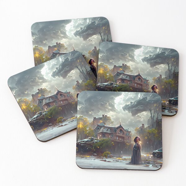 Item preview, Clinical depression | AI art designed and sold by MichelangeloAI.