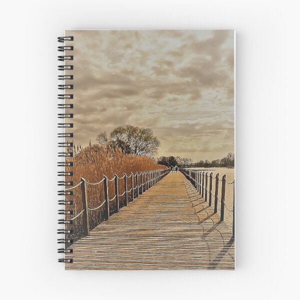 Item preview, River platform trees sunset designed and sold by GivingJoy.